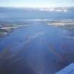 Aerial view of crannogs in the Beauly Firth, looking E.