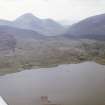 Aerial view of Lochbuie, Mull, looking N.