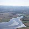 Aerial view of mouth of the River Beauly, Beauly, Inverness-shire, looking SW.