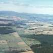 Aerial view of W end of Mulbuie the Black Isle, looking NE.