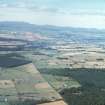 Aerial view of W end of Mulbuie the Black Isle, looking NE.