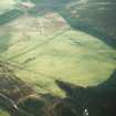 Aerial view of Clermont Parks rig and furrow, Clattering Bridge, Kincardine, looking SW.