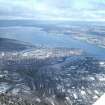 Aerial view of Inverness and the Beauly Firth, looking WNW.