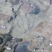 Aerial view of Sean Bhaile and Port Mor, Muck, Small Isles, looking NNW.