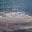 Aerial view of Cnoc an Duin Fort, Strath Rory, N of Alness, Easter Ross, looking S.