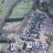 Aerial view of Craig Phadrig hospital, inverness, looking S.