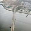 Aerial view of the Kessock Bridge, Inverness, looking SSE.