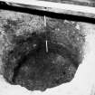 Excavation photograph - the shaft after the completion of the excavation