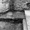 Falkland Palace Excavations
Frame 24 - Trench 2: window bay with stone flags - from east
