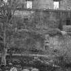 Falkland Palace Excavations
Frame 24 - Latrine outlet in east wall of cellar range - from east
