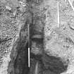 Falkland Palace Excavations
Frame 31 - Terminal of channel F407 in new trench showing discharge pipe - from west
