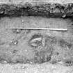 St Monance Saltworks
Excavations 1990-1996
Frame 16 - Trench 6: sondage through F1608, through F1614 - from south
