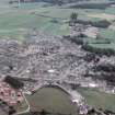 Aerial view of Kemnay,  near Inverurie, Aberdeenshire, looking SE.