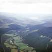 Aerial view of Glen Muick, Aberdeenshire, looking SW.