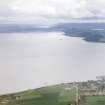 Aerial view of Fortrose and the Moray Firth, looking SW.