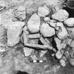 Photograph from excavations at Strathallan