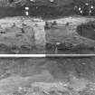 General views of site, structure 1, structure 2 and structure 3. Detail includes post holes, well 106, hearth 1054, pit 1017 and working shots.