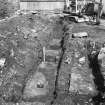 153-5 South Street
Film 1
Frame 16 - General view of cut features in trench C - from north