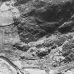 Doolie Bridge, farmstead, enclosures etc.: oblique aerial photograph