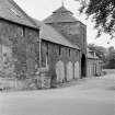 General view of dovecot and steading, Harelaw, Longniddry, from south east.