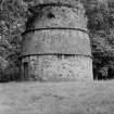 General view of Luffness House dovecot.