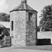 General view of Keith Marischal House dovecot from south.