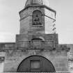 View of rooftop dovecot, Saltoun Hall.