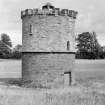 General view of St Germains dovecot from south west.