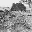 Balvaird Castle, General Views of excavation site in the Outer Courtyard