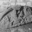 Caerlaverock Castle, Carved Stones