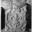 Caerlaverock Castle, Carved Stones