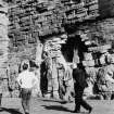 Bothwell Castle, Masonry Rock, Drainage Pit