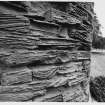 Bothwell Castle, Details of Features of Douglas Tower revealed by Scaffolding