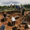 Cadzow Castle, HS Staff Visit and Excavation Progress