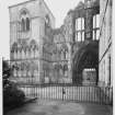 Holyrood Abbey, Exterior & Interiors prior to cleaning