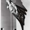 Edinburgh, Stenhouse Mansion.  Ship's Figurehead at H.M.S. Cochrane