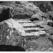 St Ninians Cave Storm Damage (Whithorn Primary) 11.4.62