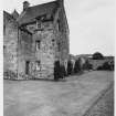 Aberdour Castle, Sundial (Wall Panel), sw Gable, Custodians House)