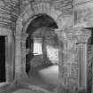 Affleck Castle, Monikie, Angus, interior and exterior details