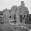 View of Luffness House from west after demolition.