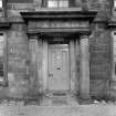 View of front door to St John's Rectory, 11 Grange Road, Alloa.
