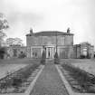 General view of Lylestone House, 14 Bedford Place, Alloa, from garden.