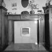 Interior view of Lylestone House, 14 Bedford Place, Alloa, showing fireplace.