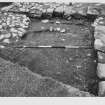 Lochmaben Castle, Dumfriesshire.  Excavation