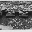 Lochmaben Castle, Dumfriesshire.  Excavation