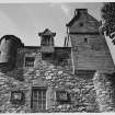 Amisfield Tower, Exteriors and Interior Details (of Frieze before Restoration)