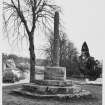 Ancrum Cross Roxburghshire, Views