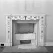 Interior view of Fornethy House showing fireplace in parlour.