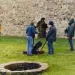 Personnel Making Rothesay Castle Video With Dougie Vipond