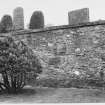 Keith cemetery Banffshire The Sacrement Stones in Wall